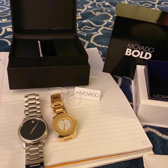 Two MOVADO watches His & Hers - Picture 8 of 8
